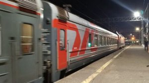ЭП2К с поездом Санкт Петербург Владикавказ 1.08.2026г.