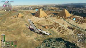 Microsoft Flight Simulator 2020 Egypt/ Cairo / Pyramids and the city