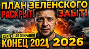 КОНЕЦ ИГРЫ ПОСЛЕДНИЙ ШАНС ЗЕЛЕНСКОГО ПЕРЕД 2026 ГОДОМ!