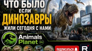 Если бы Динозавры жили сейчас с нами ? что было ? интересное явление)