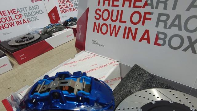 Тормоза Brembo CTSV6 с дисками 355mm для Kia Optima JF.