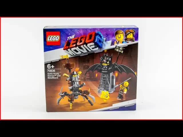 LEGO MOVIE 2: Битва Бэтмена и Металлобороды — распаковка набора 70836