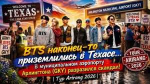 В момент прибытия в Техас группу BTS ждало нечто неожиданное. / ОЗВУЧКА TANIY/...