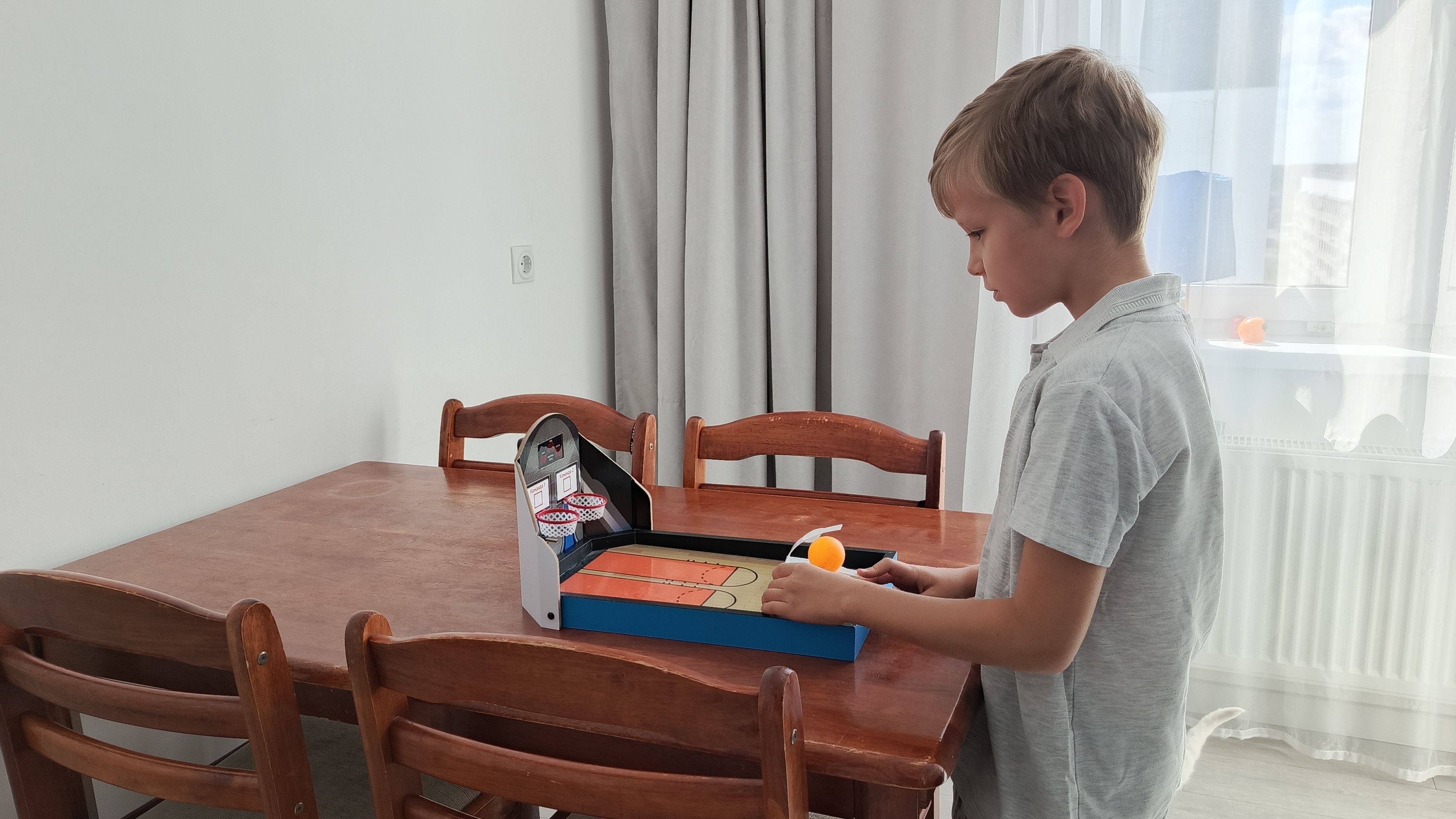 игра мяч в кольцо #игры #настольныеигры #челлендж #games