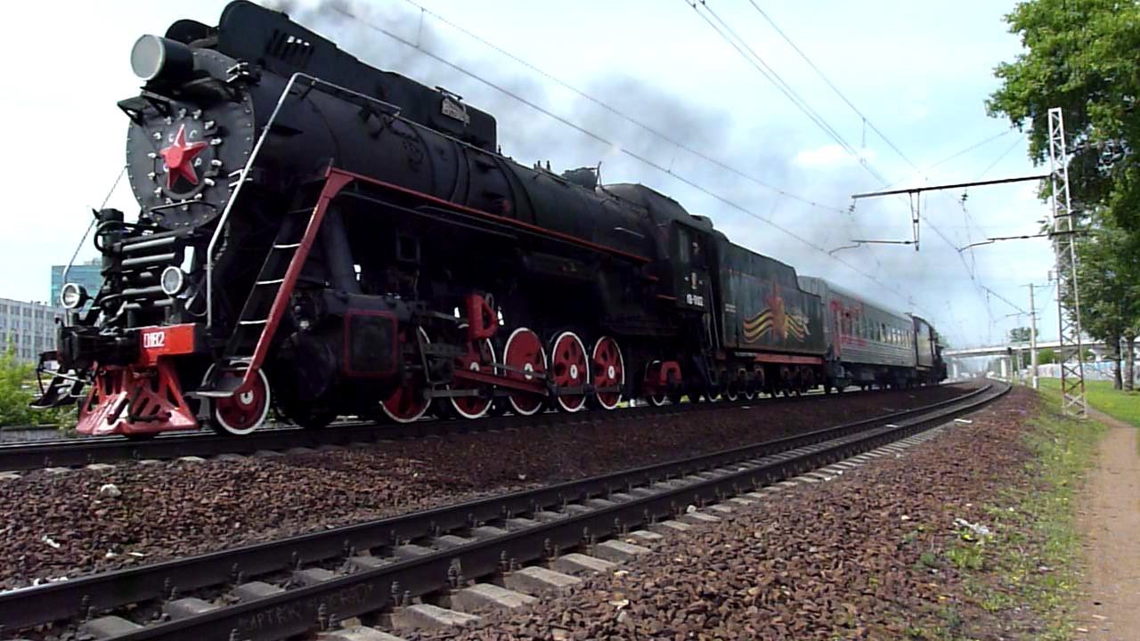 Steam Locomotives Паровозы ЛВ-0182 и Л-2331 15.05.16