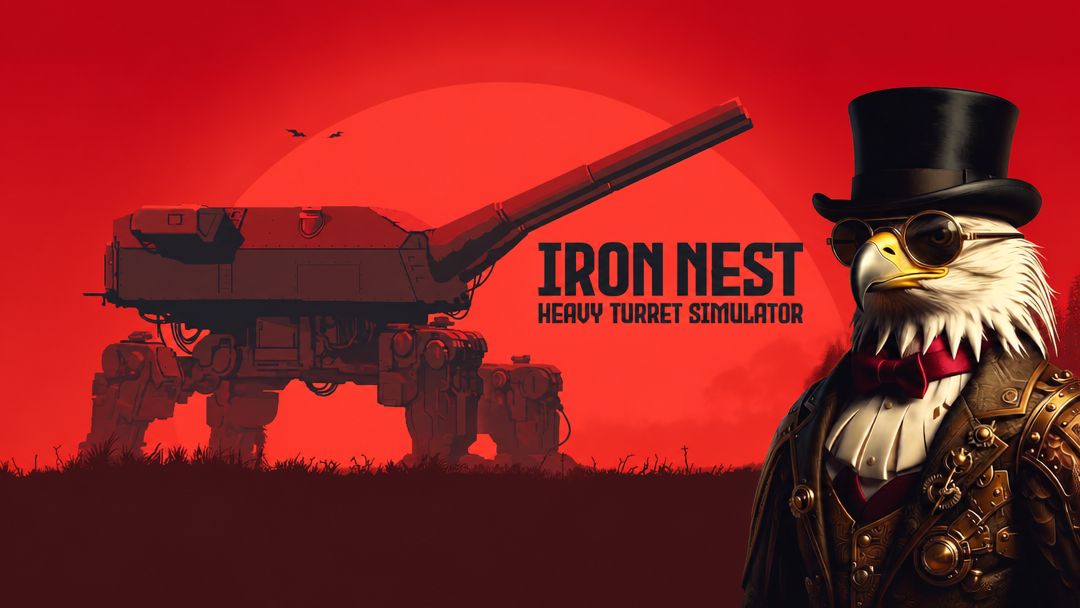 IRON NEST: Heavy Turret Simulator \ Спокойное поливание врагов бомбами