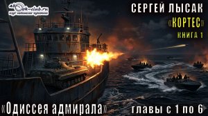 Сергей Лысак - цикл КОРТЕС (книга 1) «Кортес, одиссея адмирала» (главы с 1 по 6)