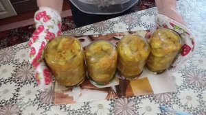 КАБАЧКИ С КАРРИ на зиму! Нежнейший салат в пикантном маринаде!
