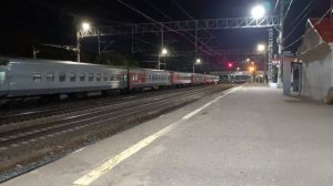ЭП2К с поездом Москва Мурманск 1.08.2026г.