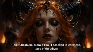 Mara dTira Lilith Song darkaesthetic darkfeminine lilith darkvibes newmusic metal song [get-save.com