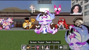 Я добавил в Minecraft PE робота для приготовления печенья с сахарным лебедем Nextbot