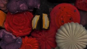 ASMR crush chalk 🟪🔴⬜️