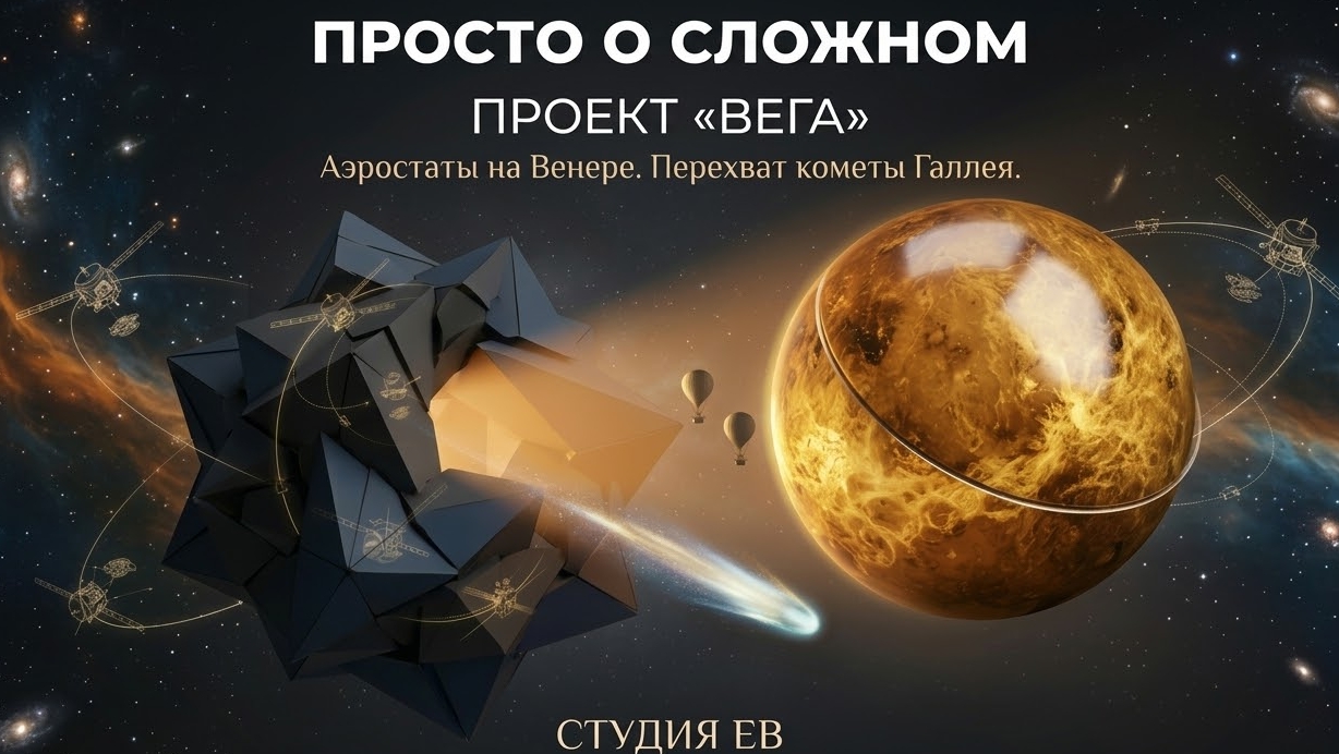 Проект «Вега» — Аэростаты на Венере и перехват кометы Галлея