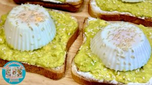 Тосты с яйцом пашот: идеальный завтрак🥪