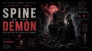 49. Spine of the Demon _ Heavy Post-Punk Darkwave Anthem _ Official Audio