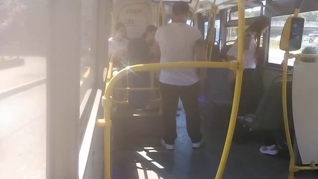 Поездка На Автобусе №829 (Метро Молодёжная–Метро Крылатское–Метро Молодёжная) Москва 10.08.2026