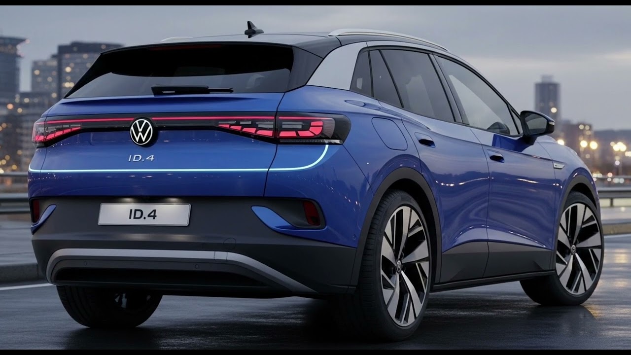 Volkswagen ID.4 2026 – Новый Электрический Кроссовер Будущего! Полный Обзор