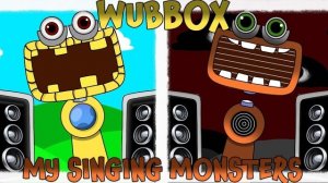 🤖 СПРУНКИ OC: WUBBOX ИЗ MY SINGING MONSTERS — ФАЗЫ 1–2! 😳🔥 | SPRUNKI
