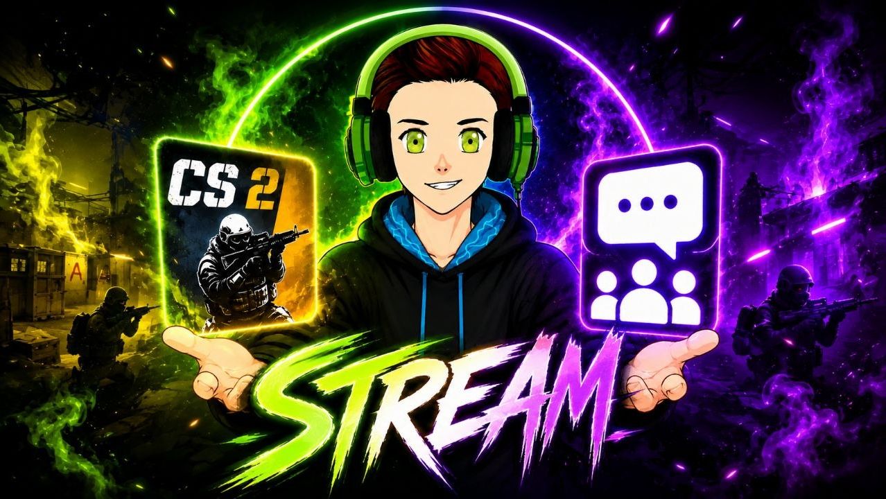🎮 CS 2 + Общение | Играем, общаемся со зрителями и отдыхаем 🔥