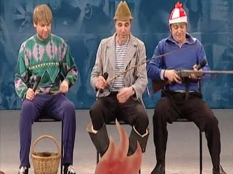 Уральские пельмени.Охотник,рыбак и грибник.