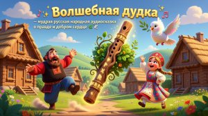 🎶✨ Волшебная дудочка — мудрая русская народная аудиосказка о правде и добром сердце 🌿🕊️
