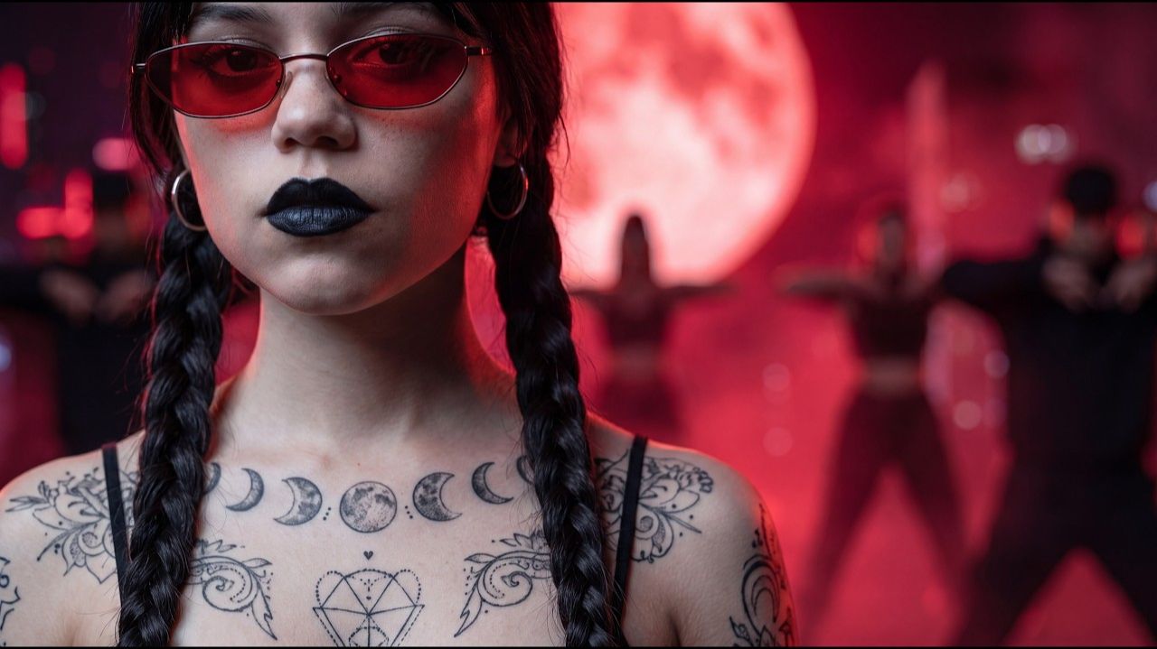 Dark Tech House  Hypnotic Female Vocals  NOCTYRA SESSION • RED MOON PROTOCOL 🌑