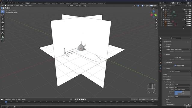 Blender Spiegato Facile E In Italiano! Aggiornato 70 - Impostare Scena Con Immagini Di Reference