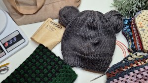 Вязовлог 23'26 Начала сборку пледа// Новый процесс// 2 готовые работы