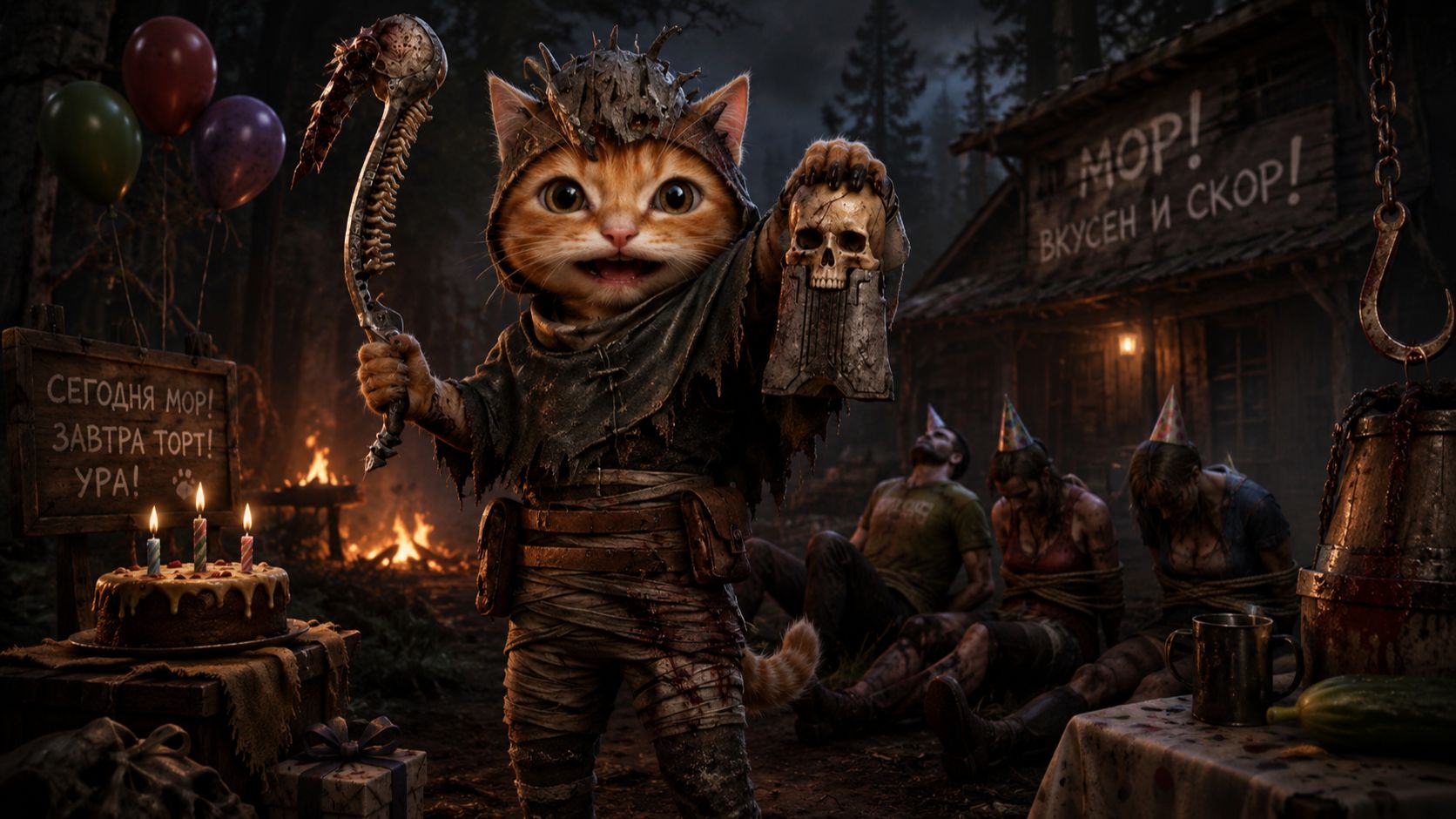 НОЧНАЯ СМЕНА КОТОМАНСЫ  🐾 Dead by Daylight
