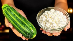 КАБАЧКИ с ТВОРОГОМ — так ВКУСНО, что хочется готовить каждый день!  3 белковых рецепта для завтрака