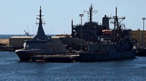 корабли ВМФ в порту Александрии