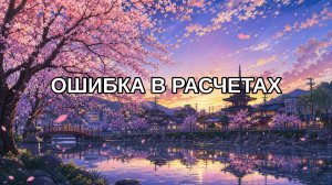 Ошибка в расчетах