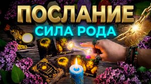 ПОСЛАНИЕ, КОТОРОЕ ВЫ ДОЛЖНЫ УСЛЫШАТЬ_ СИЛА ВАШЕГО РОДА ✨🙏