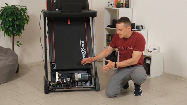 Измерил температуру мотора у Proxima Nicole II после часа тренировок на ней.