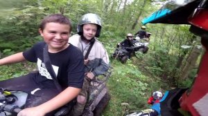 в 8 лет на детском питбайке 24й выезд MotoLand CRF 10 (70cc AT) питбайк сломался в лесу