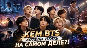 🔥😲 Кем BTS хотели стать до славы? Мечта Ви удивит всех!
