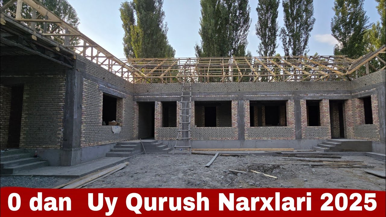 Uy Qurush Narxlari | Beton Quyush | G'isht Urish | Tom Ypipish