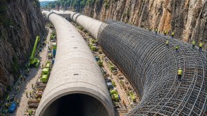 Швейцария построила электростанцию внутри целой горы
