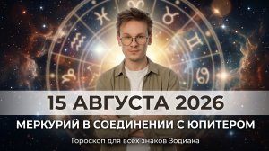 Самая ДОБРАЯ связь между Меркурием и Юпитером 15 Августа 2026 года!