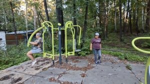 циркачки на спорт площадке 12.08.26