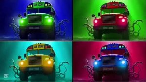 МУЛЬТИКИ ПРО МАШИНКИ: ГИГАНТСКИЙ МОНСТР АВТОБУС ЕДОК 🚌