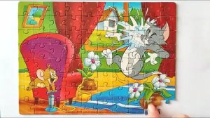 Том и Джерри Собираем пазлы для детей Puzzles for kids we collecting