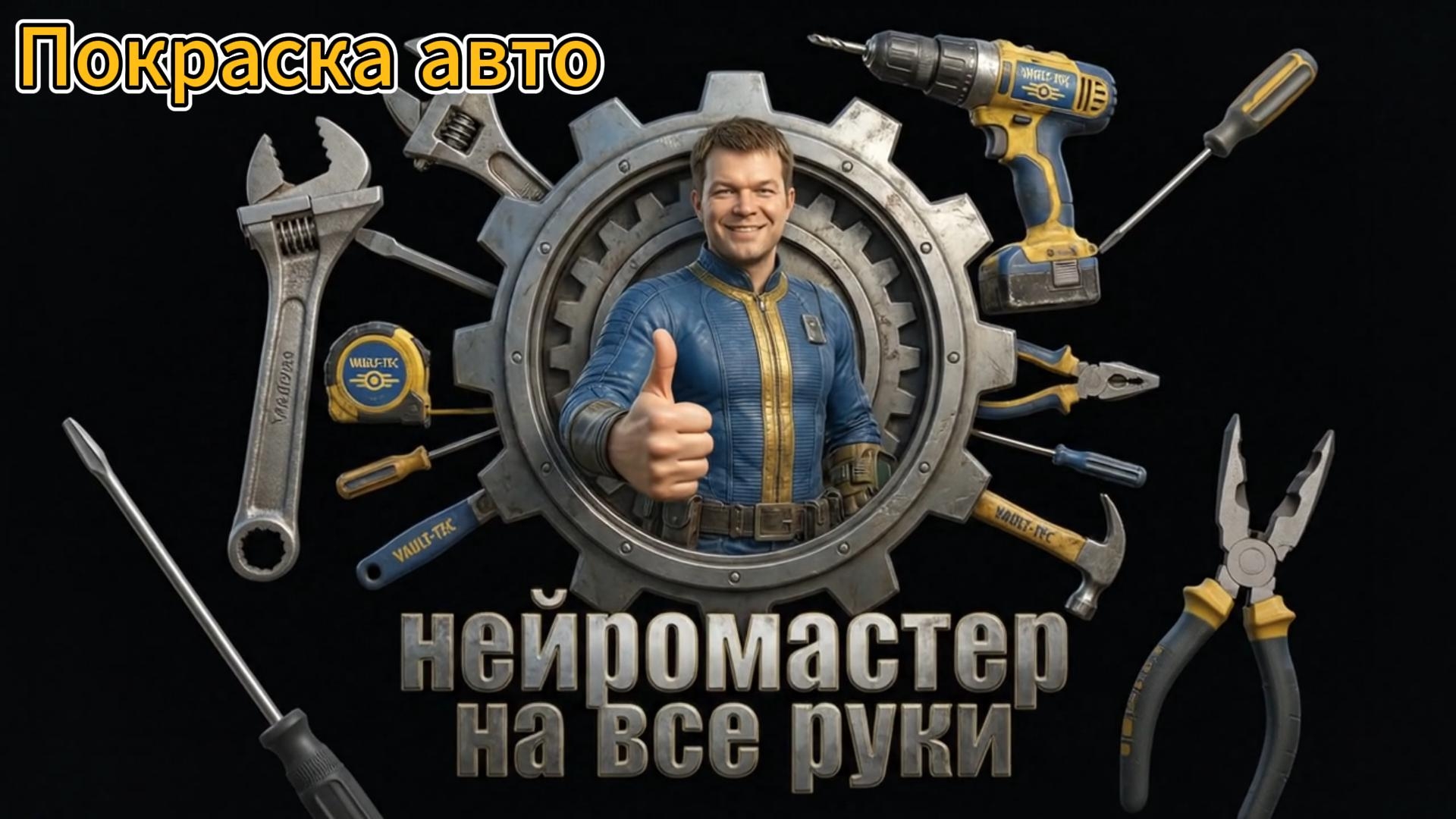 Когда доверил ремонт авто нейросети 🤖🚗 Скетч