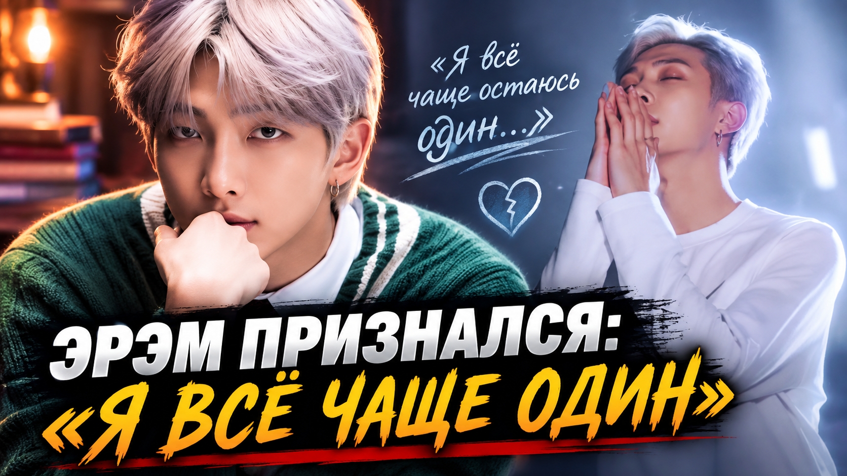 💜✨ Эрэм признался, как живёт сейчас: «Я всё чаще остаюсь один...»
