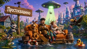 Простоквашино | мультик | игра #простоквашино #мультик.