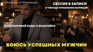 БОЮСЬ УСПЕШНЫХ МУЖЧИН. Проработка в «Методе управления Матрицей»