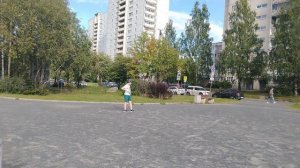 футбол на площадке без аутов часть первая
