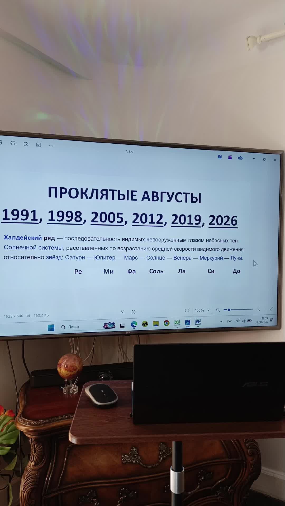 прогноз на Август