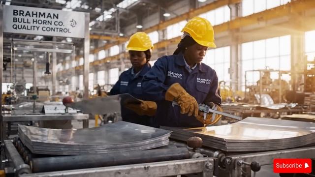 Внутри крупнейшей в мире фабрики брахманских быков с белыми рогами Роскошные дорожные сумки, сделанн