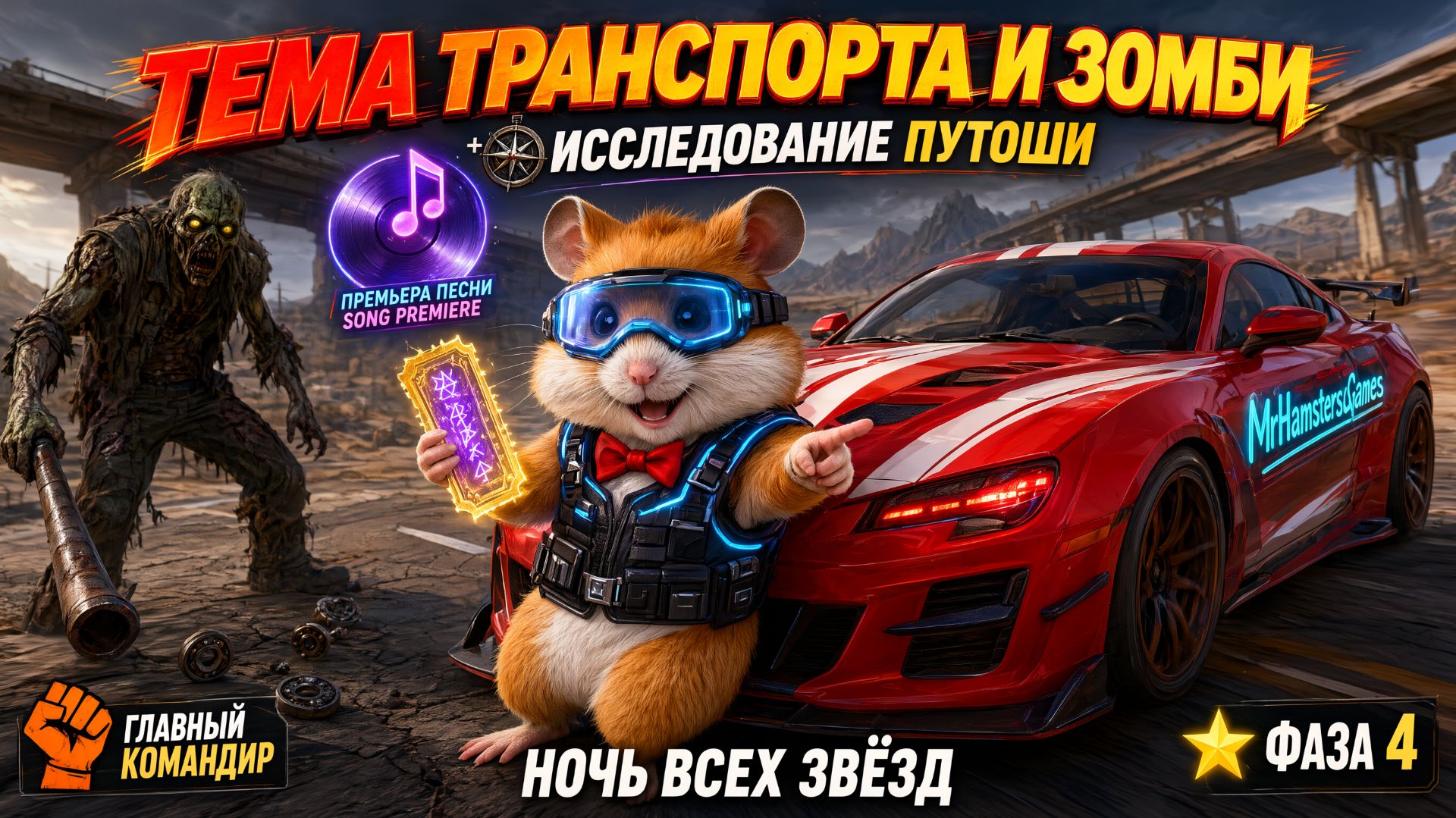 Четвертая Фаза Пехотного ГК | Тема Транспорта и Зомби | Новая Песня | Doomsday Last Survivors